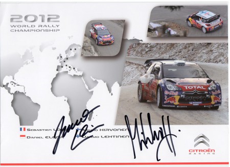 Sebastian Loeb and Mikko Hirvonen